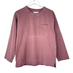 Journal Standard relume 100% Cotton Tee Long Sleeve Pocket Brown Men's Large